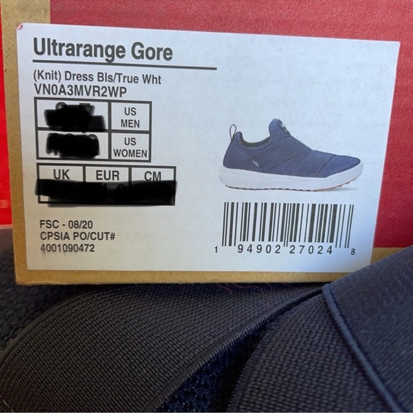 Vans Ultrarange Gore Knit Dress Blue/True White WMNS - Picture 16 of 16